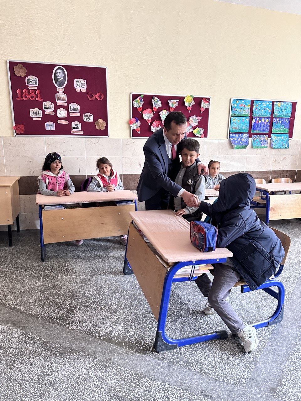 Güzelyurt İlçe Milli Eğitim Müdürü Osman Keçeci ve Şube Müdürü