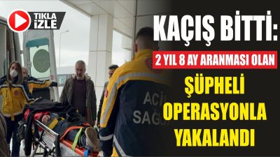 Aksaray’da gerçekleşen operasyonda 2 yıl 8 ay aranması bulunan şüpheli