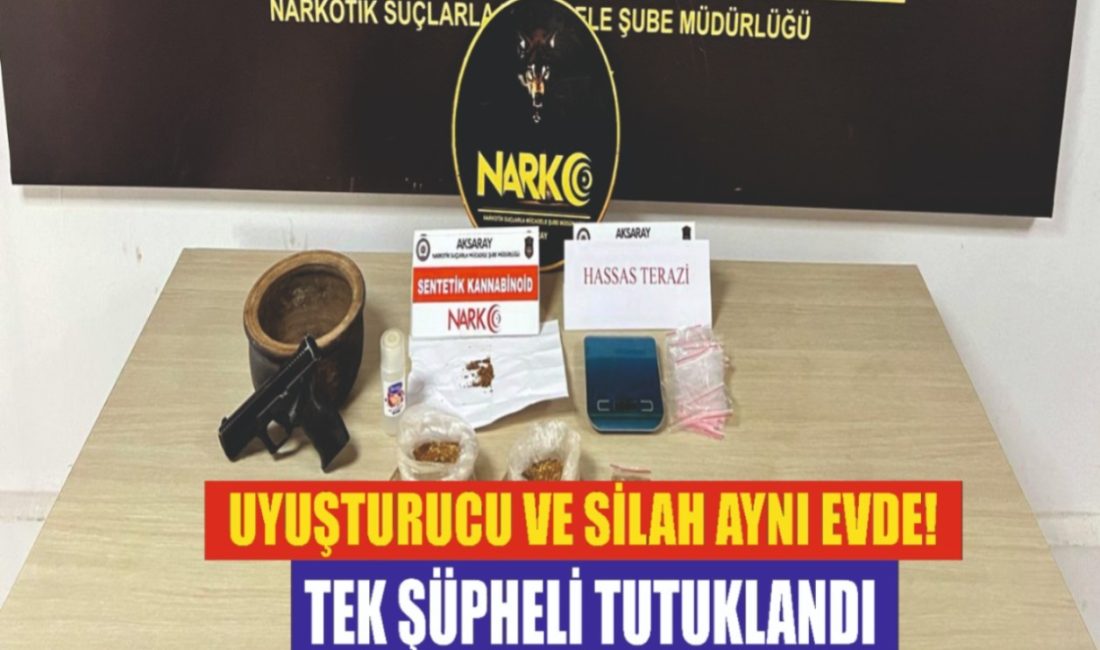 Aksaray’da zehir tacirlerine yönelik