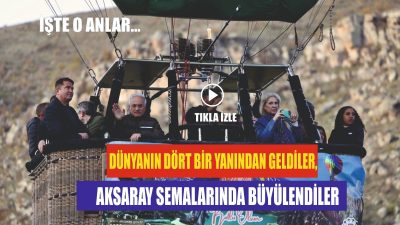 Aksaray, Turizm Haftası kapsamında eşsiz bir etkinliğe ev sahipliği yaptı.