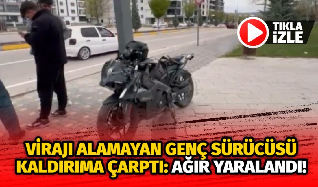 Aksaray’da meydana gelen trafik kazasında 18 yaşındaki genç motosiklet sürücüsü,