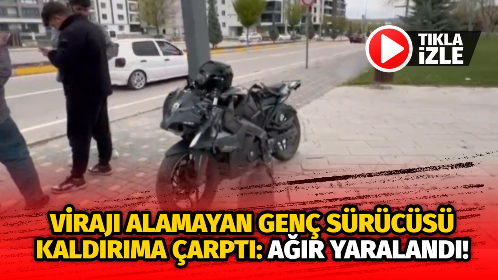 Aksaray’da meydana gelen trafik kazasında 18 yaşındaki genç motosiklet sürücüsü,
