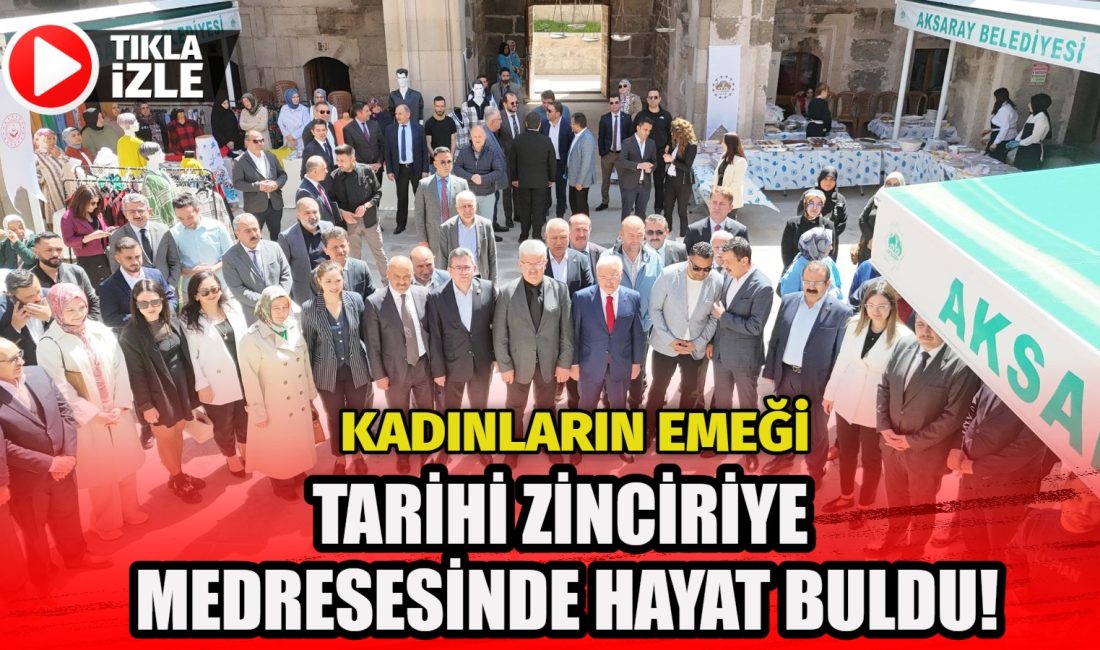 Aksaray’da kadınların el emeği