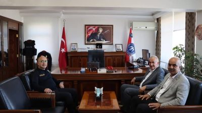 Aksaray MHP heyeti, Aksaray Polis Meslek Yüksek Okulu Müdürlüğü görevine