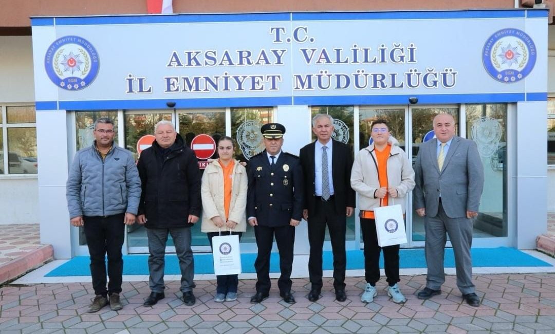 10 Nisan Polis Haftası dolayısıyla Aksaray’da anlamlı bir etkinlik gerçekleştirildi.