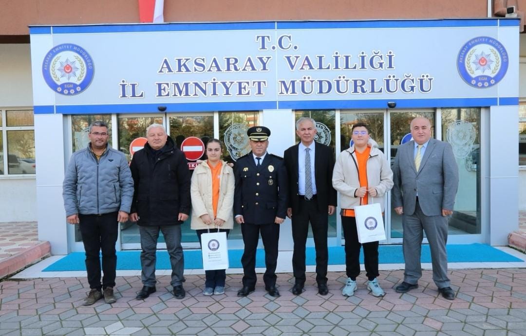 10 Nisan Polis Haftası dolayısıyla Aksaray’da anlamlı bir etkinlik gerçekleştirildi.