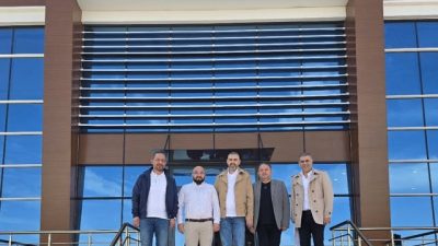 MÜSİAD Aksaray Başkanı Av. Sefa Göktaş ve yönetim kurulu üyeleri,