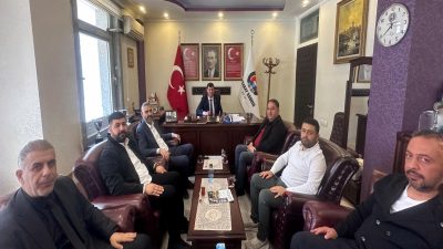 MÜSİAD Aksaray Başkanı Av. Sefa Göktaş ve yönetim kurulu üyeleri,
