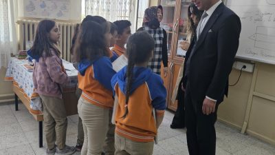 Güzelyurt İlçe Milli Eğitim Müdürü Osman Keçeci ve Şube Müdürü