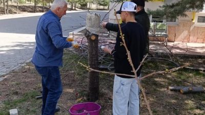 Aksaray Üniversitesi Ortaköy Meslek Yüksekokulu, baharın gelişiyle birlikte doğa ile