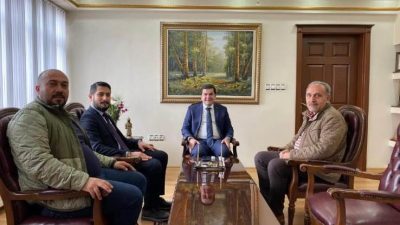 Ortaköy Kaymakamı Ahmet Karatepe, Belediye Başkanı Ahmet Koyuncu, Belediye Meclis