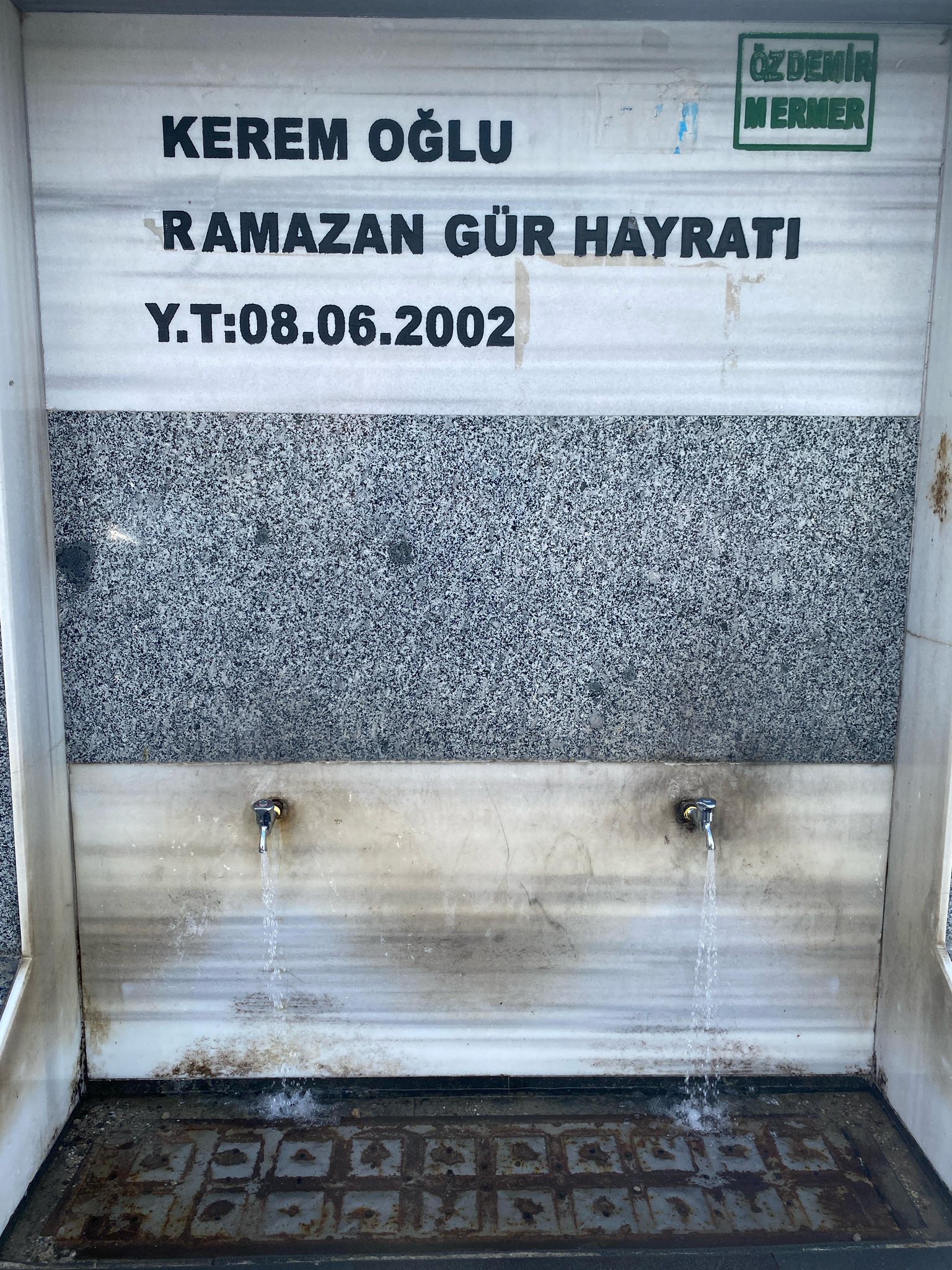 Ortaköy’de tatlı su çeşmeleri yeniden hizmete açıldı