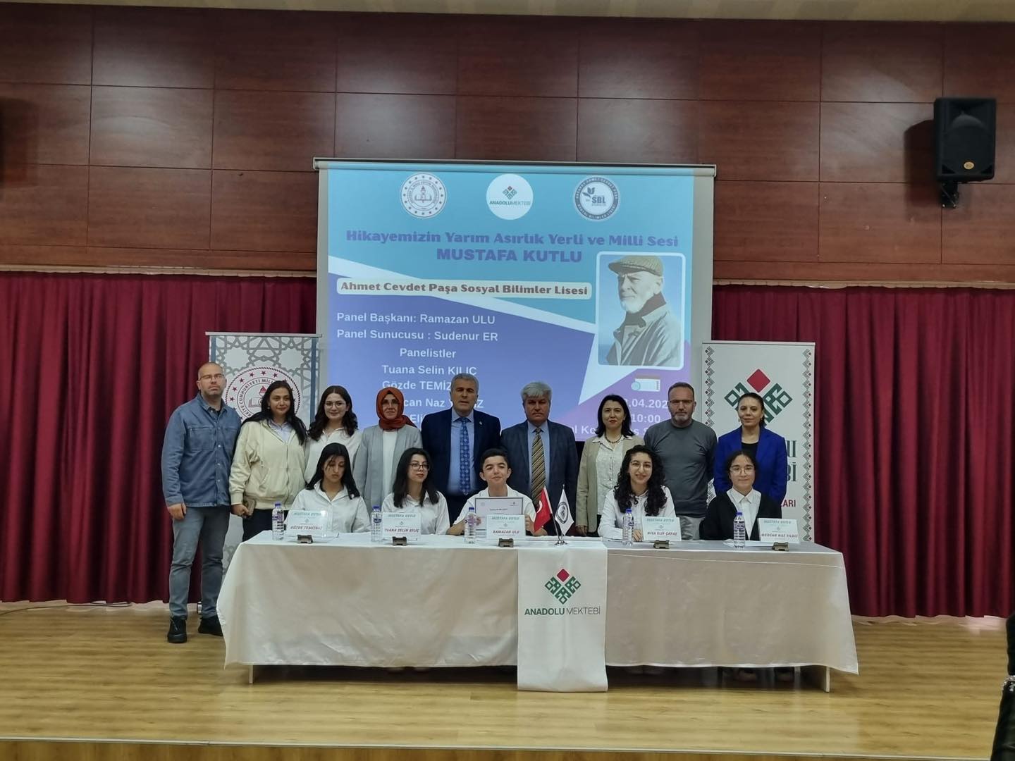 Ahmet Cevdet Paşa Sosyal Bilimler Lisesi’nde Mustafa Kutlu paneli gerçekleştirildi