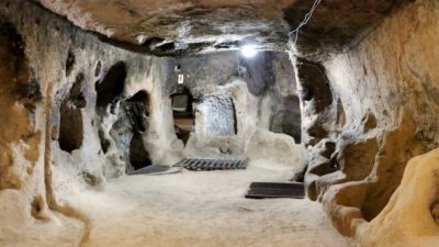 Aksaray’ın ilçesi Saratlı’da yer alan ve Kapadokya’yı ziyaret eden yabancı