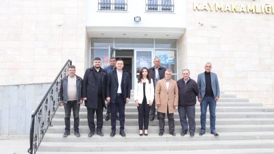 İYİ Parti Aksaray Milletvekili Turan Yaldır, İl Başkanı Sercan Belgemen