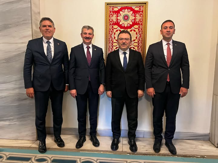 Kaymakam Göksun ve Başkan Solak’tan TBMM’ye ziyaret