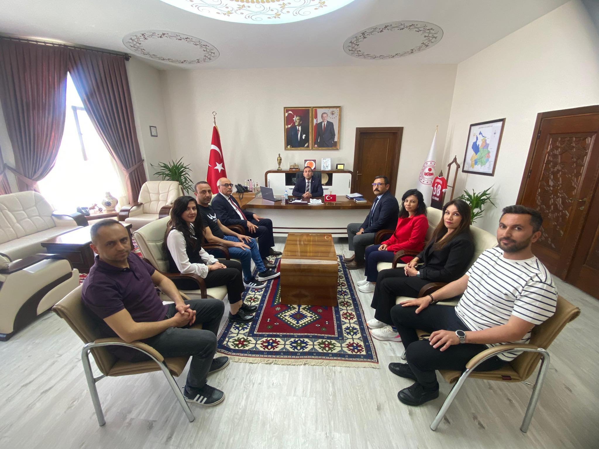 Sultanhanı’nda eğitime yakın takip