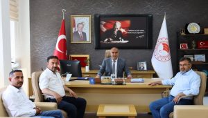 Damızlık Koyun Keçi Yetiştiricileri Birliği’nden İl Tarım Müdürü Nejdet Demir’e ziyaret