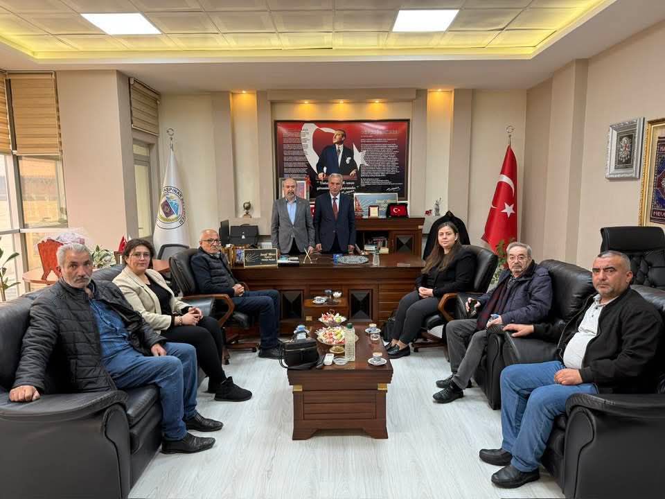 CHP Aksaray İl Teşkilatından Taşpınar Belediye Başkanına ziyaret