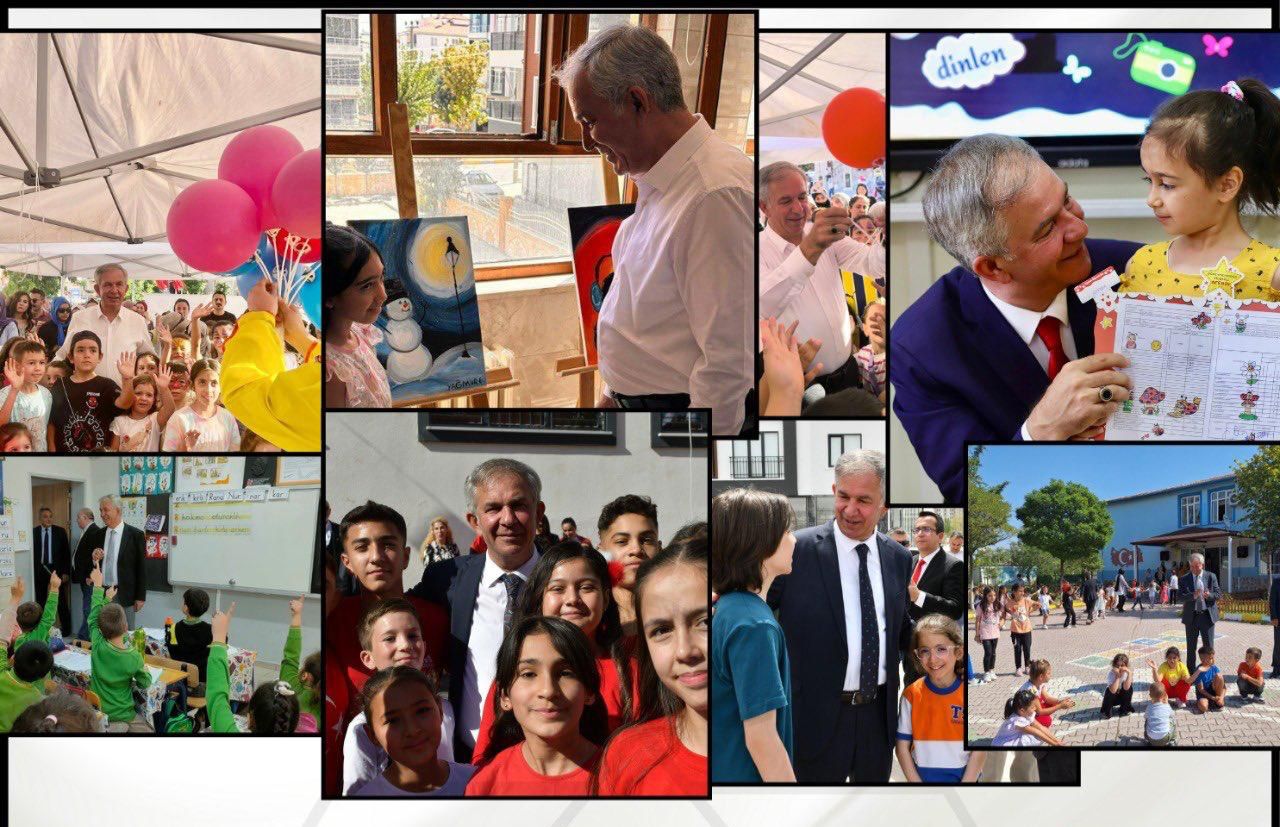 Tatilden ders ziline: Aksaray’da okullar yeniden şenlendi!