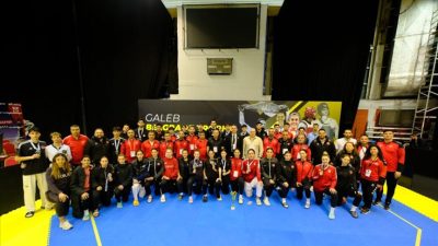 Sırbistan’da düzenlenen Uluslararası Taekwondo Turnuvası'nda Türk milli takımı, 7 altın,