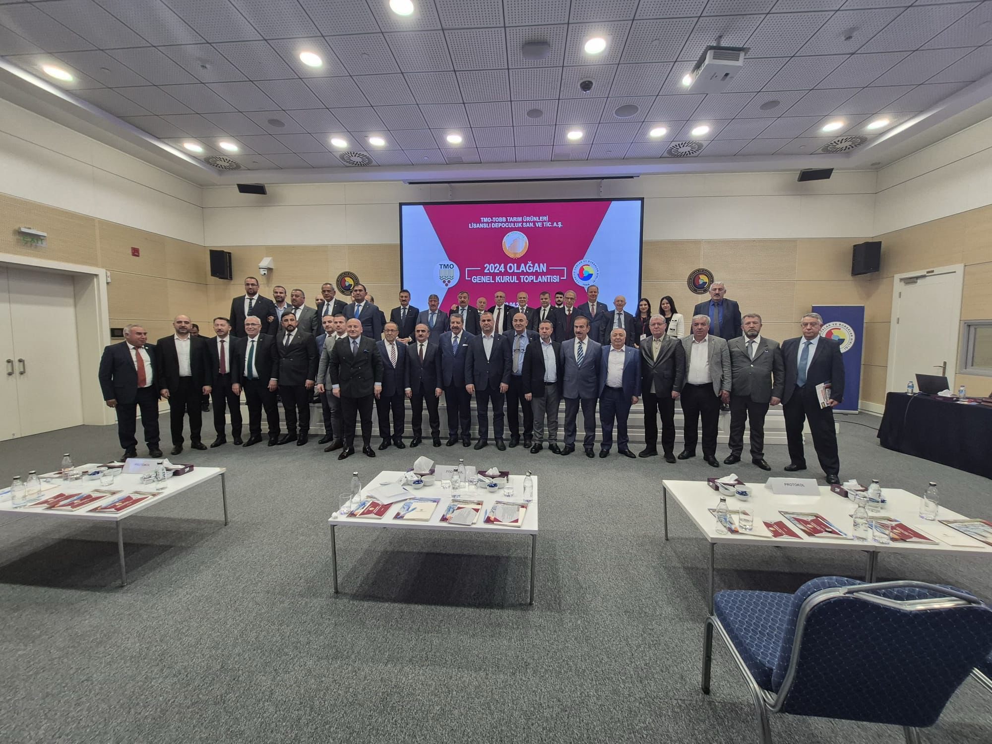 Aksaray Ticaret Borsası Başkanı Hamit Özkök, TMO-TOBB Tarım Ürünleri Sanayi