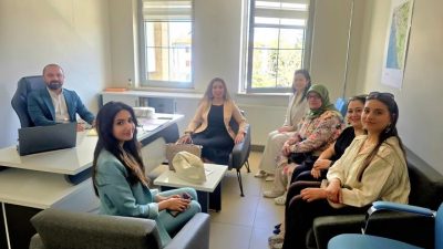 TOBB Aksaray Kadın Girişimciler Kurulu Başkanı Miray Koyuncu ve yönetimi,
