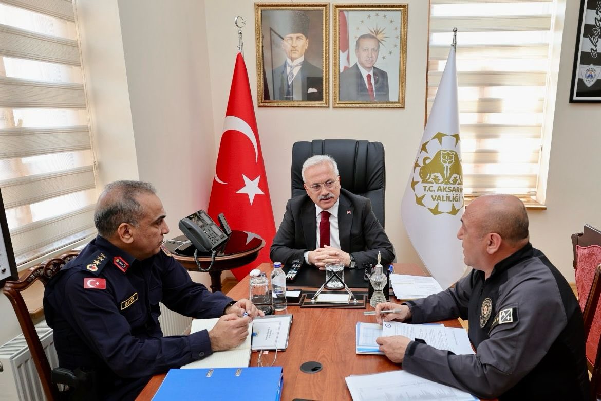 Aksaray’da huzur için güç birliği: Asayiş ve Güvenlik Toplantısı gerçekleştirildi