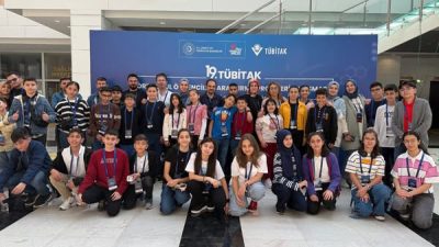 Aksaray’dan 15 proje, 11 danışman öğretmen ve 32 öğrencinin katılımıyla