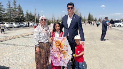 Güzelyurt ilçesinde, 23 Nisan Ulusal Egemenlik ve Çocuk Bayramı kapsamında