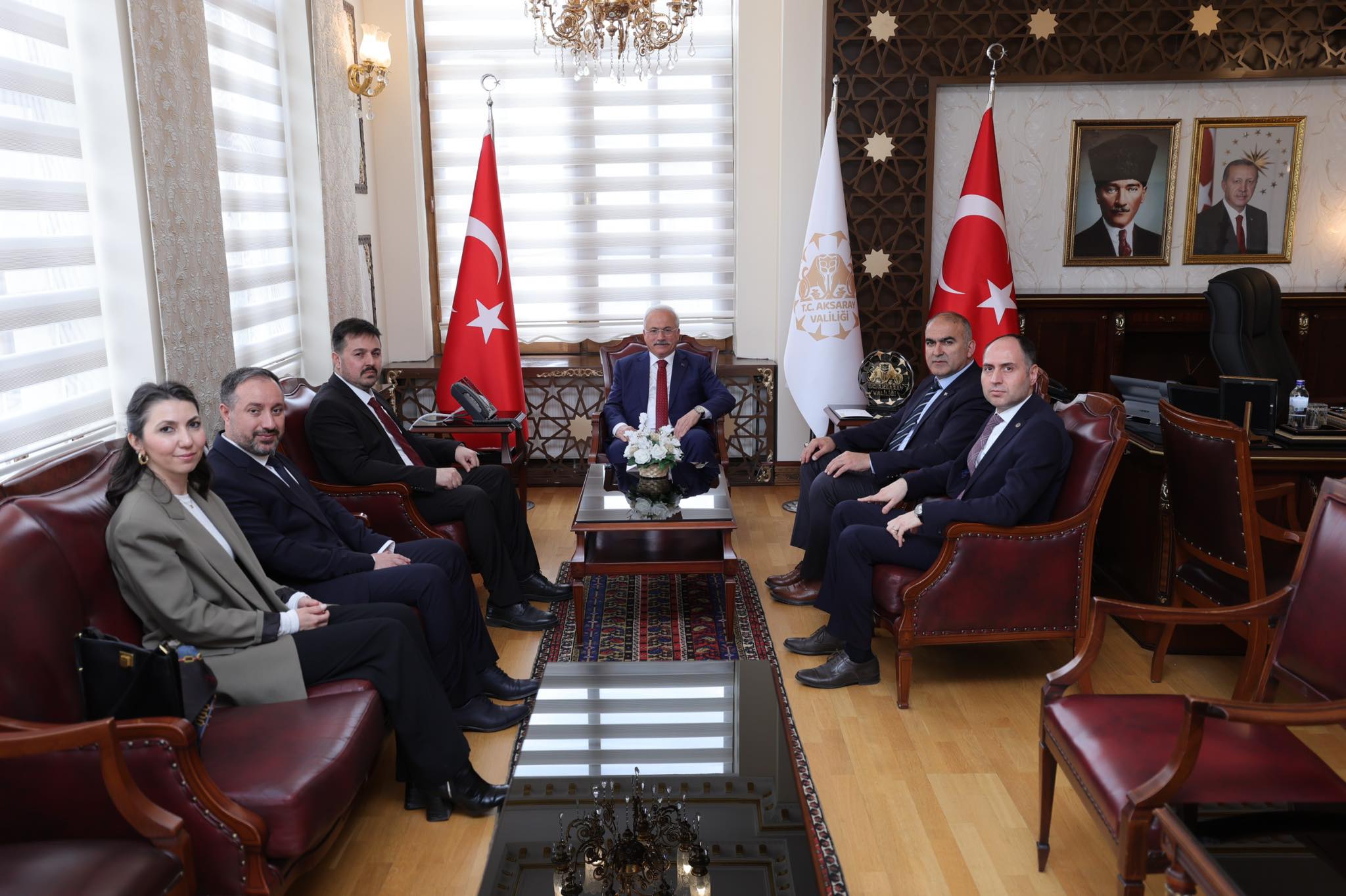 Vali Kumbuzoğlu, Tarım ve Kırsal Kalkınma heyetiyle görüştü