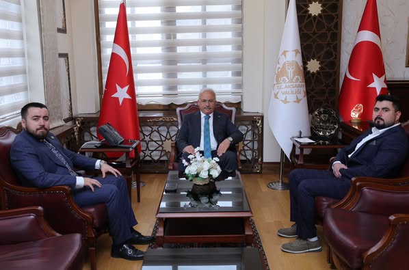 Vali Kumbuzoğlu’na Kamu Birliği Federasyonu’ndan ziyaret