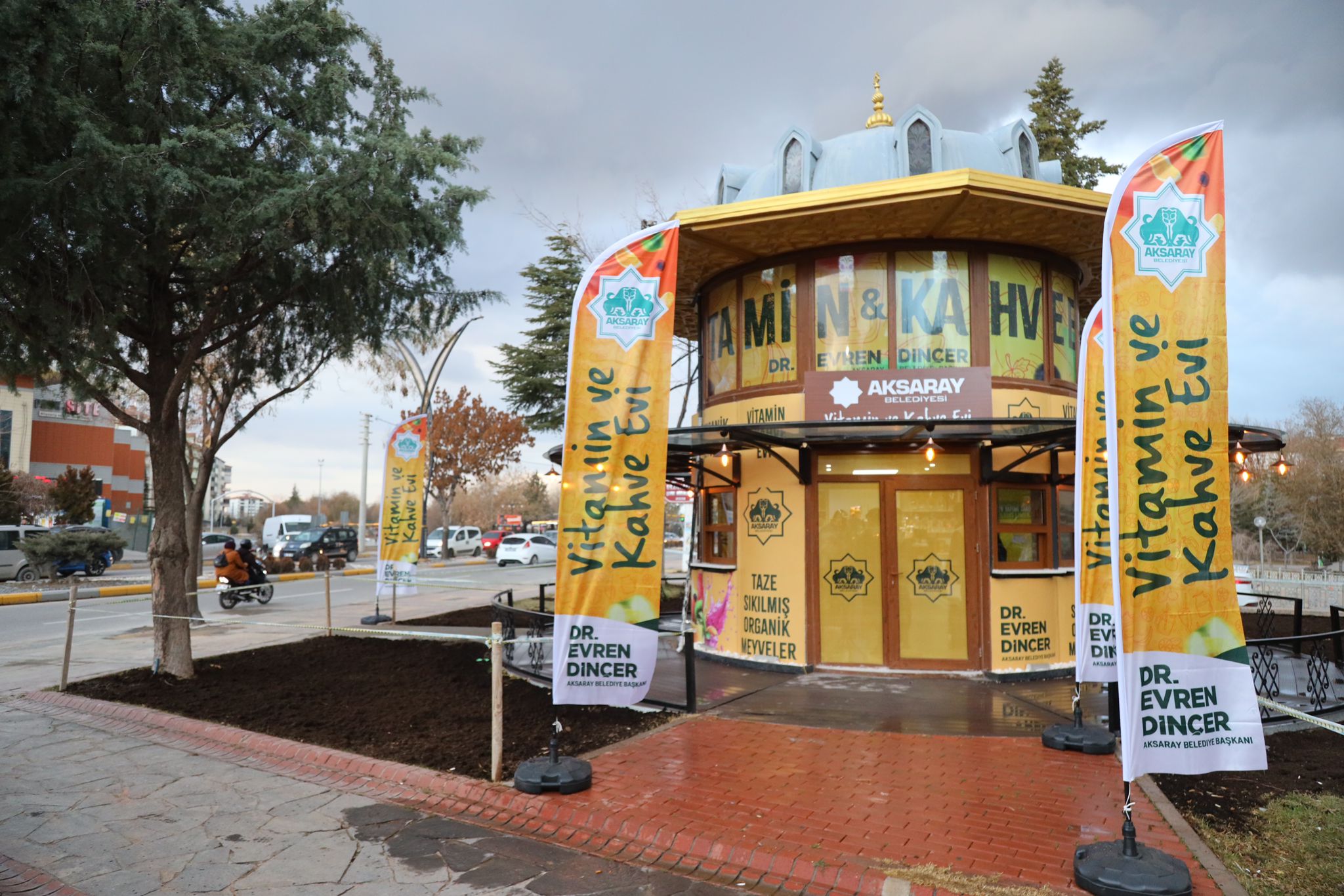 Aksaray’a yeni sosyal bir alan: Vitamin Kafe ve Kahve Evi