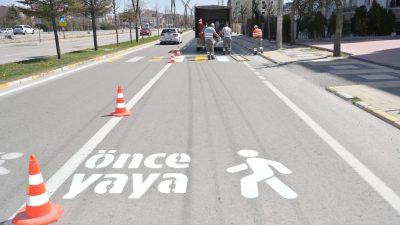 Aksaray Belediyesi, şehir genelinde zamanla silinen ve görünürlüğünü yitiren yaya