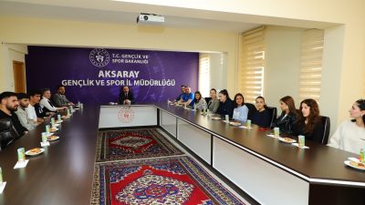Aksaray Gençlik Spor İl Müdürü Aslan Yıldız, Yurtlig kapsamında Yozgat