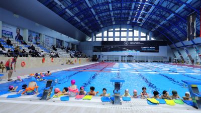 Aksaray Gençlik ve Spor İl Müdürlüğü tarafından yürütülen “Yüzme Bilmeyen