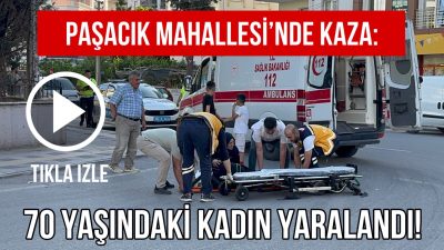 Aksaray’da akşam saatlerinde meydana gelen trafik kazasında, 70 yaşındaki bir