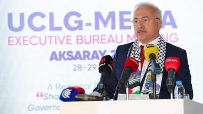 Aksaray, yerli ve yabancı belediye başkanlarının katılımıyla düzenlenen uluslararası belediyecilik