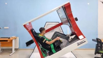 Taptuk Emre Ortaokulu öğrencileri, Aksaray Gençlik Merkezi’nde ağırlanarak 7D sinema