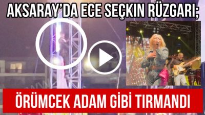 Aksaray’da 19 Mayıs Gençlik ve Spor Bayramı etkinlikleri kapsamında düzenlenen
