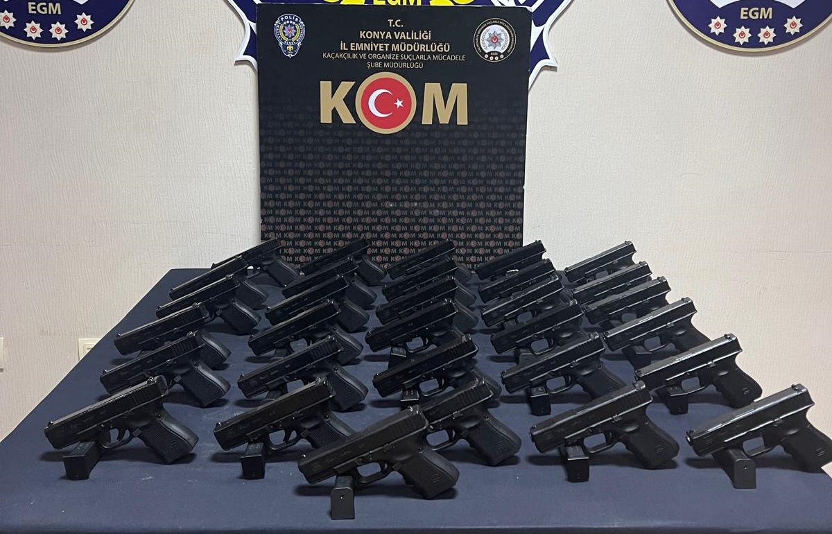 Silah kaçakçılığı operasyonunda 5 şüpheli yakalandı