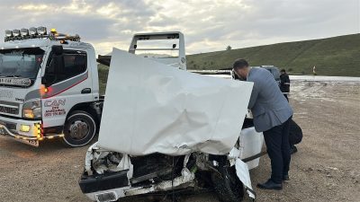 Ankara’nın Çubuk ilçesinde meydana gelen trafik kazasında 1 kişi öldü,
