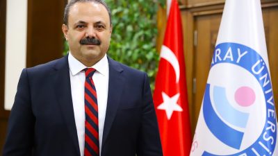 Aksaray Üniversitesi (ASÜ) Rektörü Prof. Dr. Alpay Arıbaş, 19 Mayıs