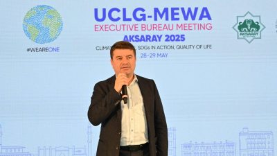 Aksaray Belediyesi ev sahipliğinde düzenlenen UCLG-MEWA İklim Değişikliği ve Kuraklık