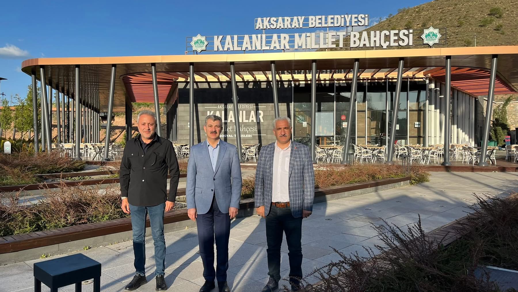 Milletvekili Altınsoy’dan Kalanlar Millet Bahçesi’ne ziyaret: Aksaray’a değer katıyor!