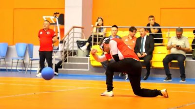 Bugün, Merkez Spor Salonu’nda büyük bir heyecana sahne olan Goalball