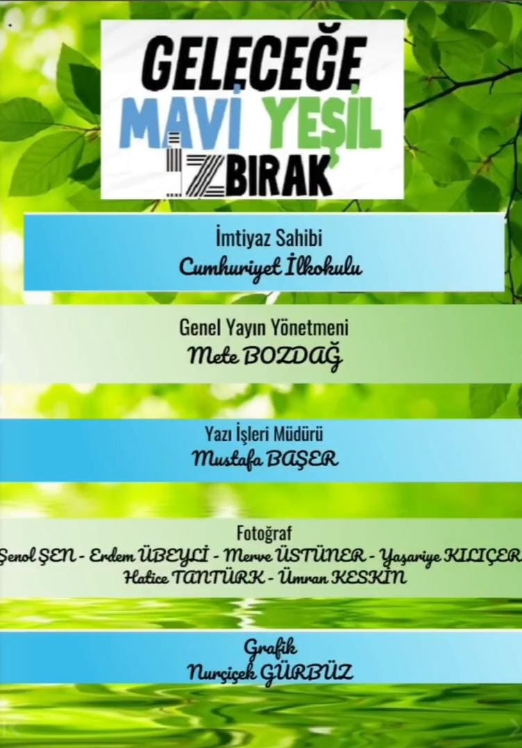 Minik kalemlerden büyük mesaj: Enerji, su ve doğa