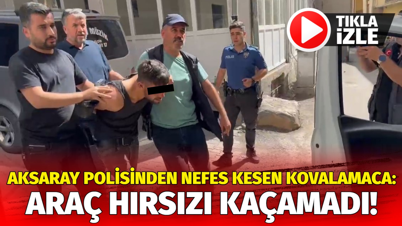 Aksaray’da yaşanan gasp olayı hem korkuttu hem de film sahnelerini