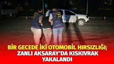 Yozgat'ın Boğazlıyan ilçesinde çalınan otomobil, Aksaray'da bulunarak sahibine teslim edildi.