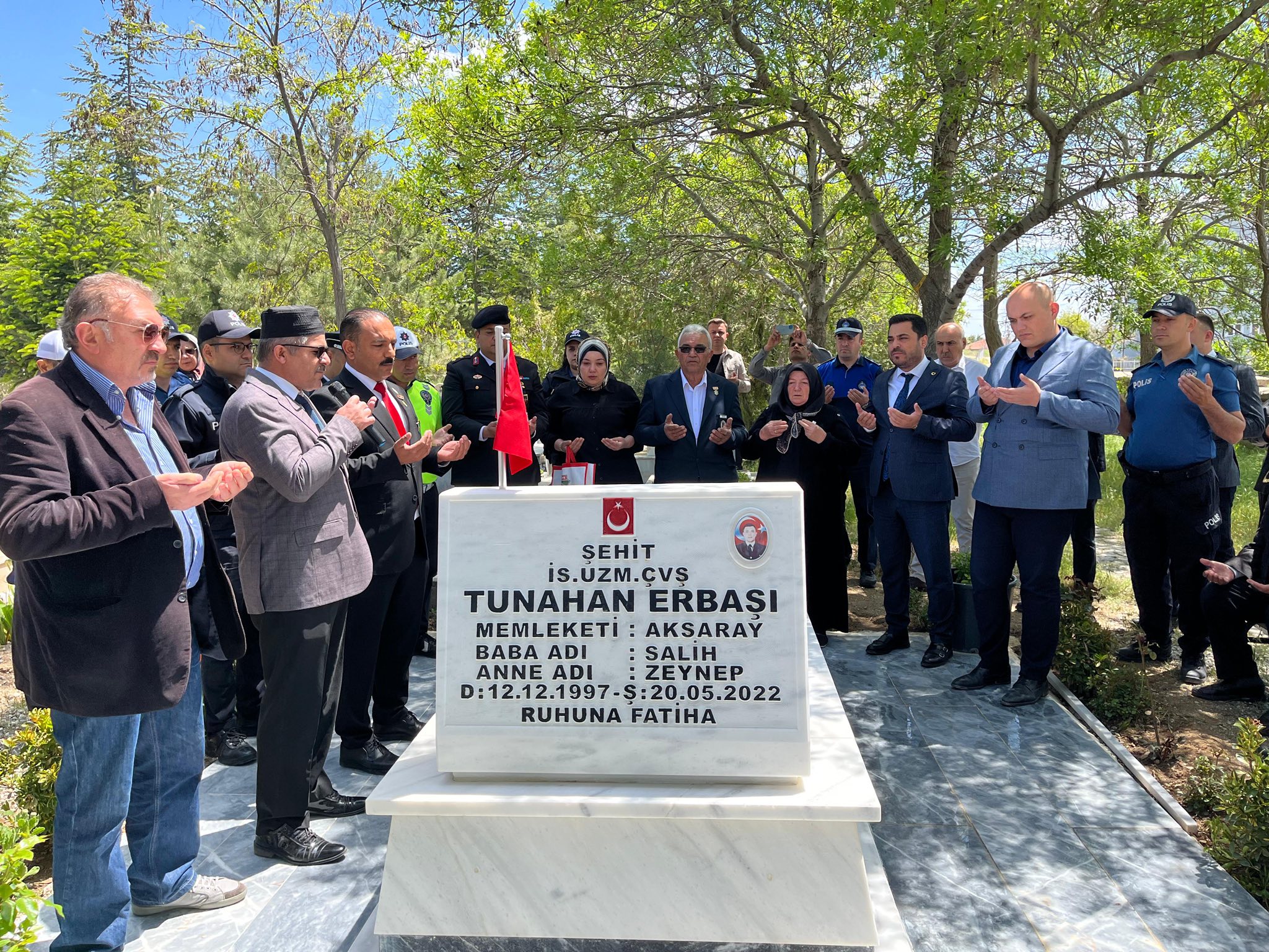 Şehit Tunahan Erbaşı dualarla anıldı